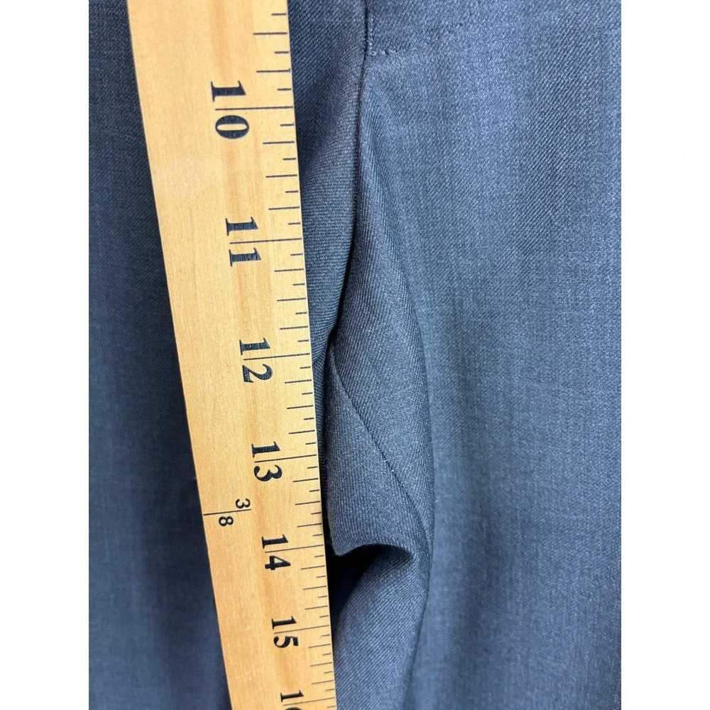 Joseph Abboud 2 Piece Wool Suit Mens 50R 44W Gray Two Button Blazer Pants NWT